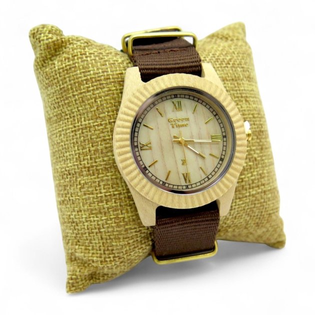 Orologio cassa in legno green time ZW011B