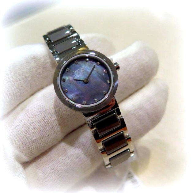 Orologio donna ceramica grigia 10725-789