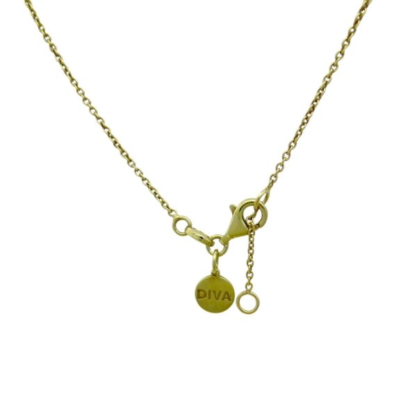 Collana Ciondolo stella in argento 925 placata oro giallo diva gioielli