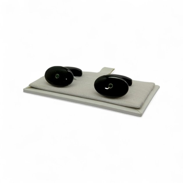 Polsini camicia in argento 925 tsavorite Fani