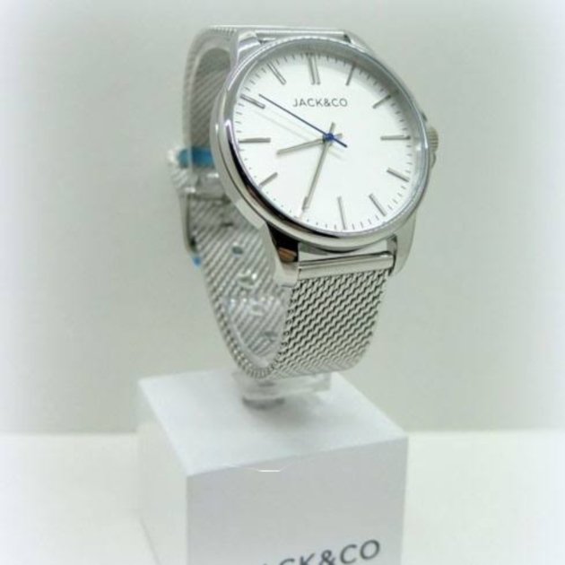 Orologio quadrante bianco Jack e co