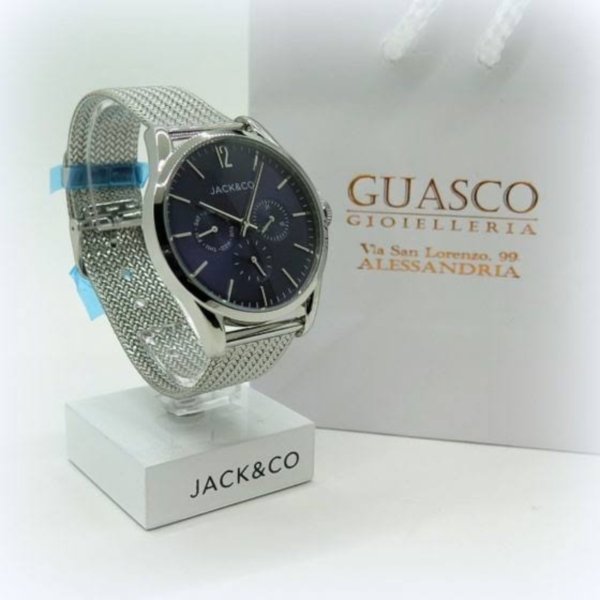 Orologio uomo quadrante blu Jack e co
