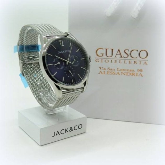 Orologio uomo quadrante blu Jack e co