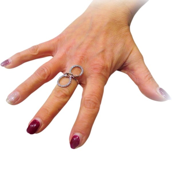 Anello i love you e infinito in argento 925 made in italy