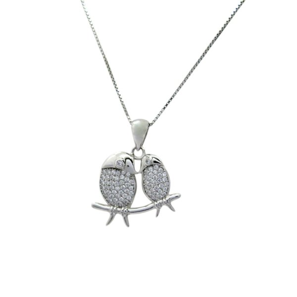 Collana ciondolo i Piccioncini in argento 925