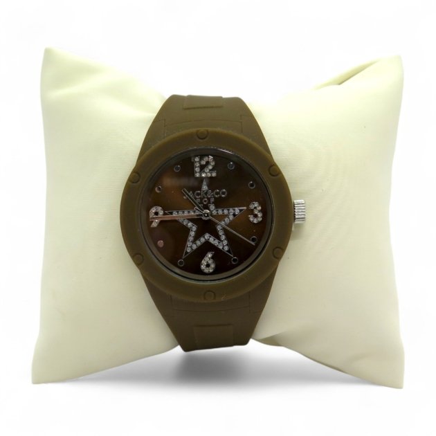 Orologio gomma marrone Jack E Co