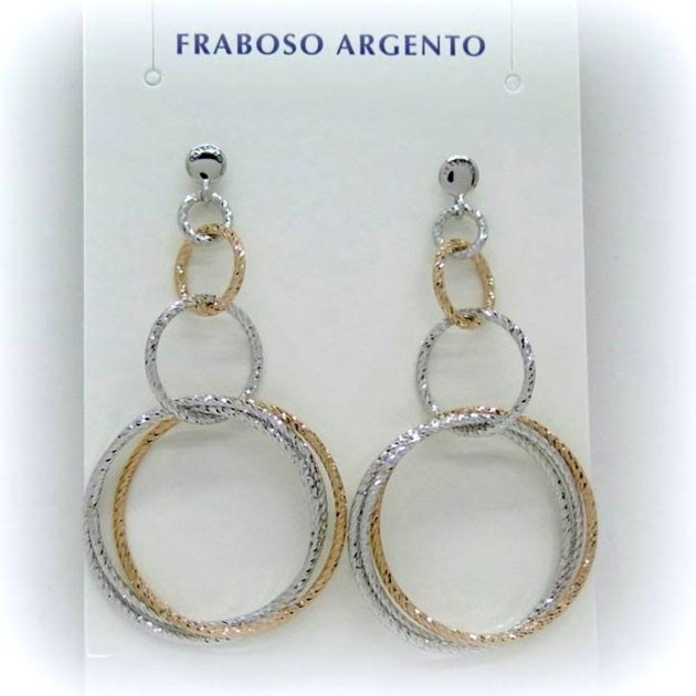 Orecchini pendenti Fraboso Argento 925