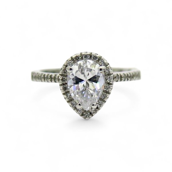 Anello centro goccia argento 925 prodotto artigianale