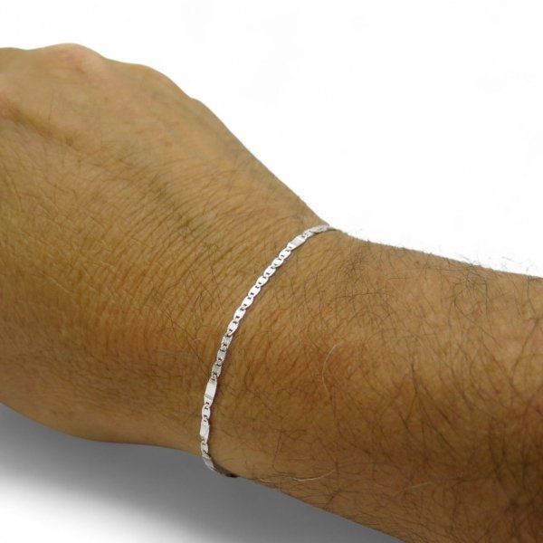 Bracciale in oro 18 ct bianco