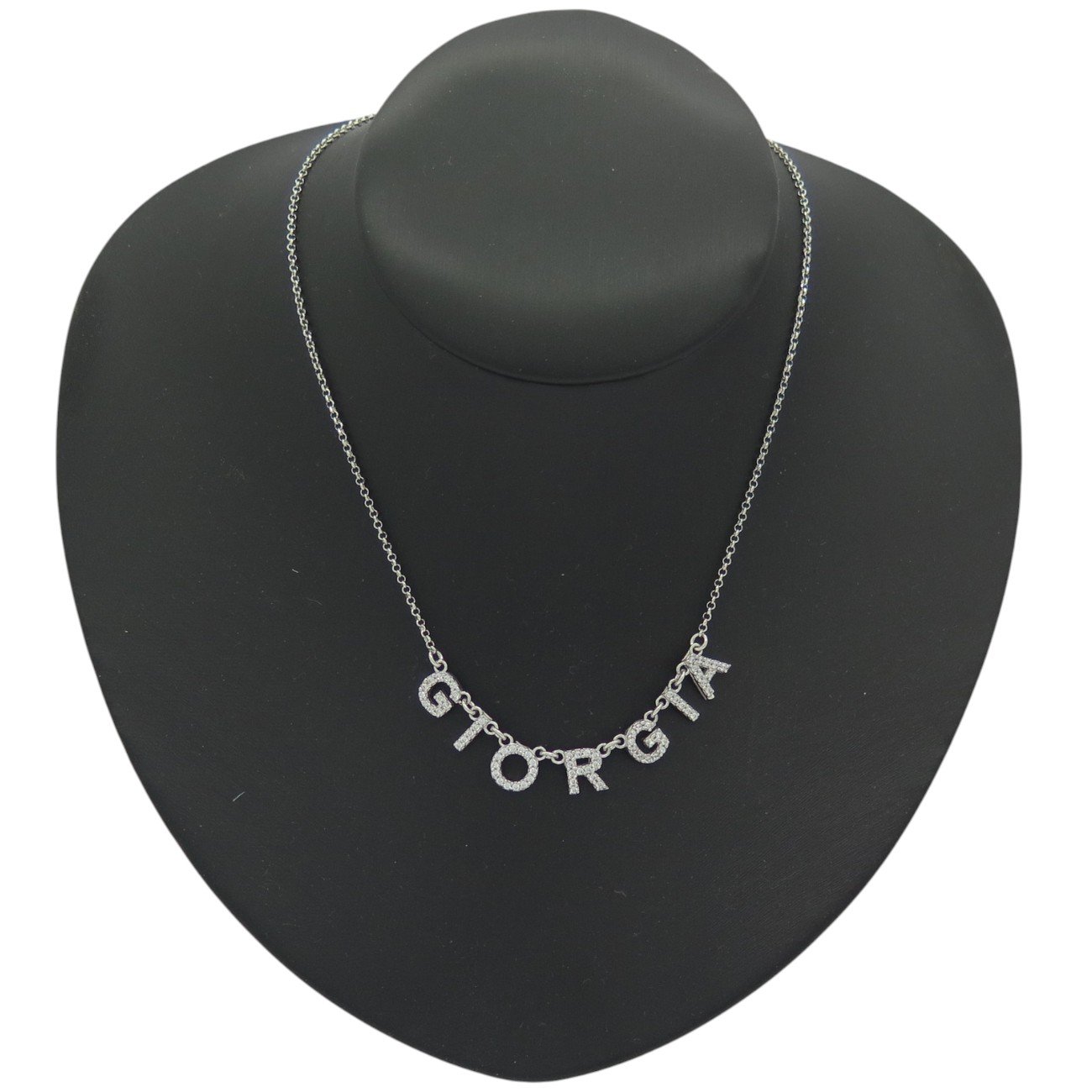 Collana Giorgia in argento 925 e zirconi