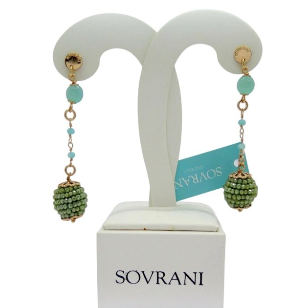Orecchini mora cristalli Sovrani Bijoux