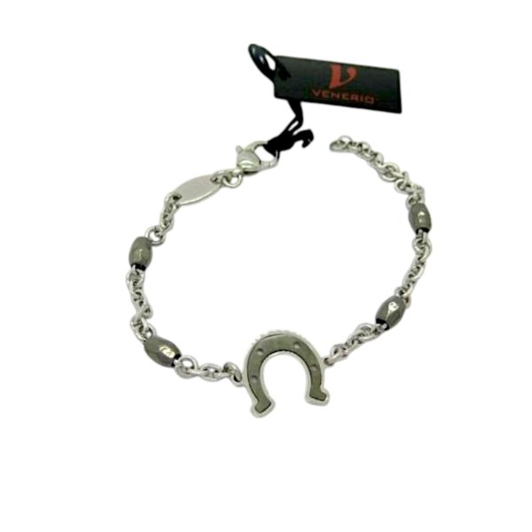 Bracciale ferro di cavallo in argento 925