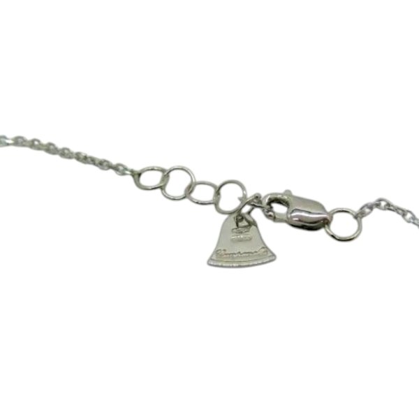 Collana cuore in oro bianco 18 ct