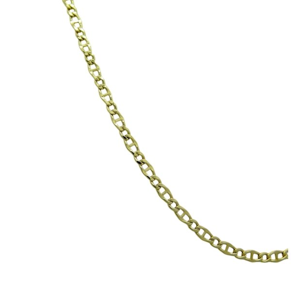 Collana maglia marinara in oro giallo 18 ct
