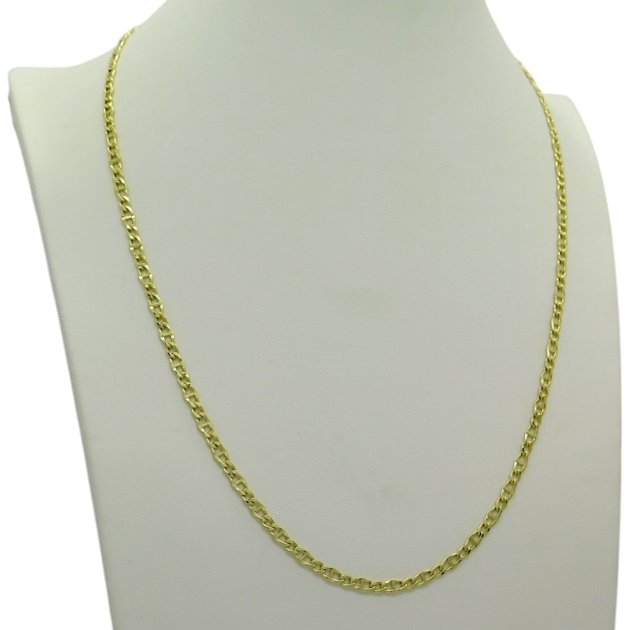 Collana maglia marinara in oro giallo 18 ct