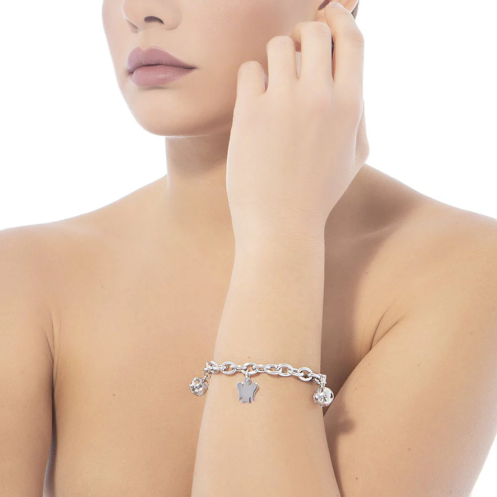Bracciale chiama angeli e charms Giannotti