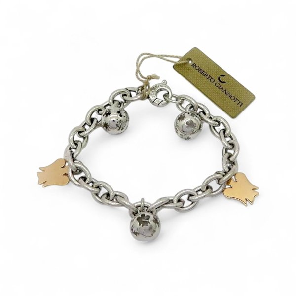 Bracciale chiama angeli e charms Giannotti