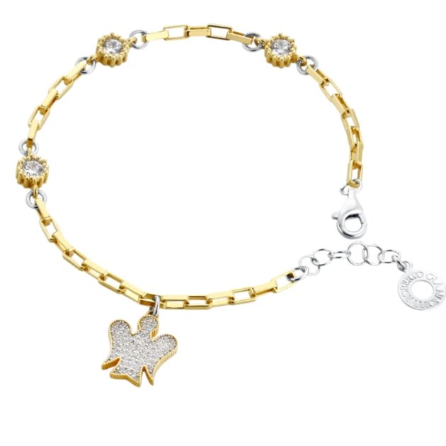Bracciale donna angelo in argento 925 Giannotti