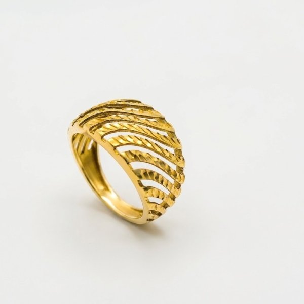 Anello fascia oro giallo 18 ct