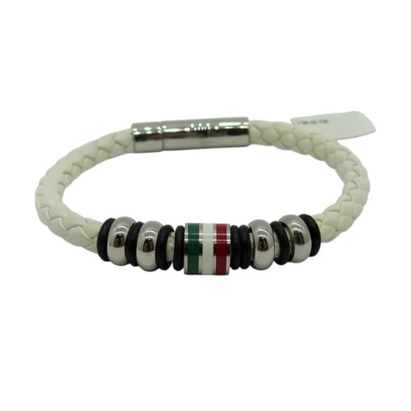 Bracciale uomo Italia bandiera italiana
