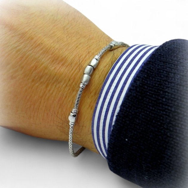 Bracciale originale uomo in argento 925 Venerio