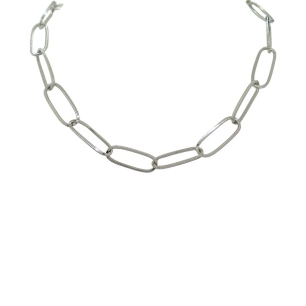 Collana maglia moda in argento 925