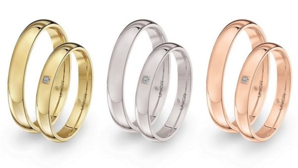 Fedi unica in oro MF01