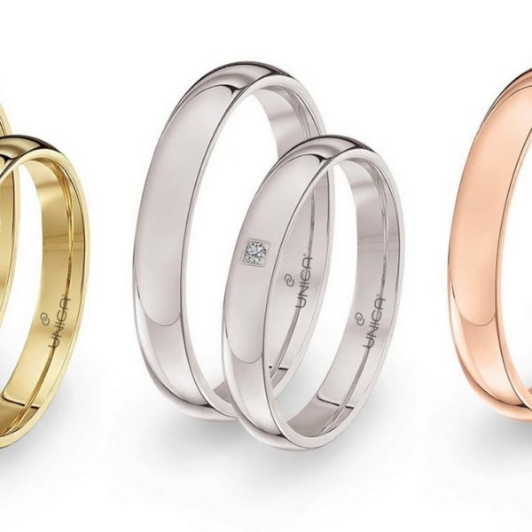 Fedi unica in oro MF01