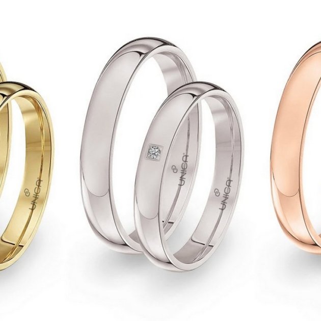 Fedi unica in oro MF01