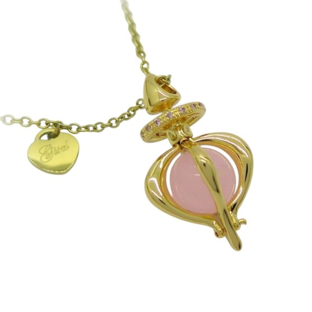 Collana quarzo rosa collezione Marrakech