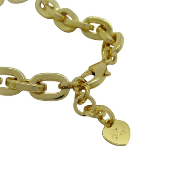 Collana donna catena placcato oro giallo