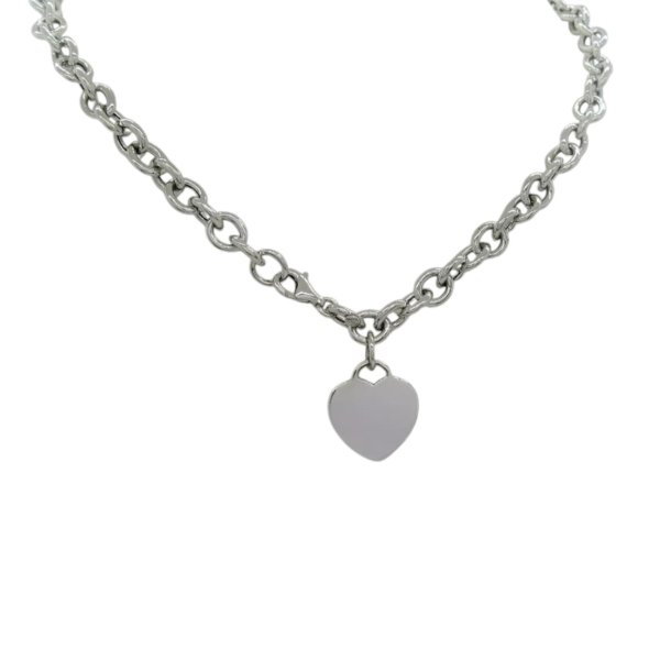 Collana Fraboso argento cuore