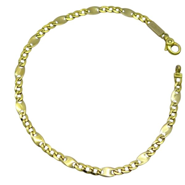 Bracciale uomo in oro giallo 18 ct