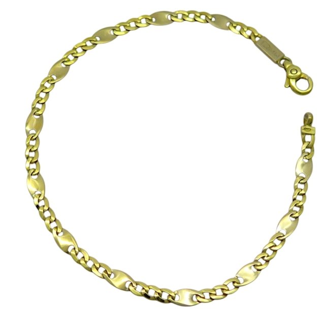 Bracciale uomo in oro giallo 18 ct