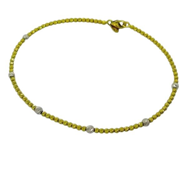 Bracciale rigido diamantato in oro 18 ct