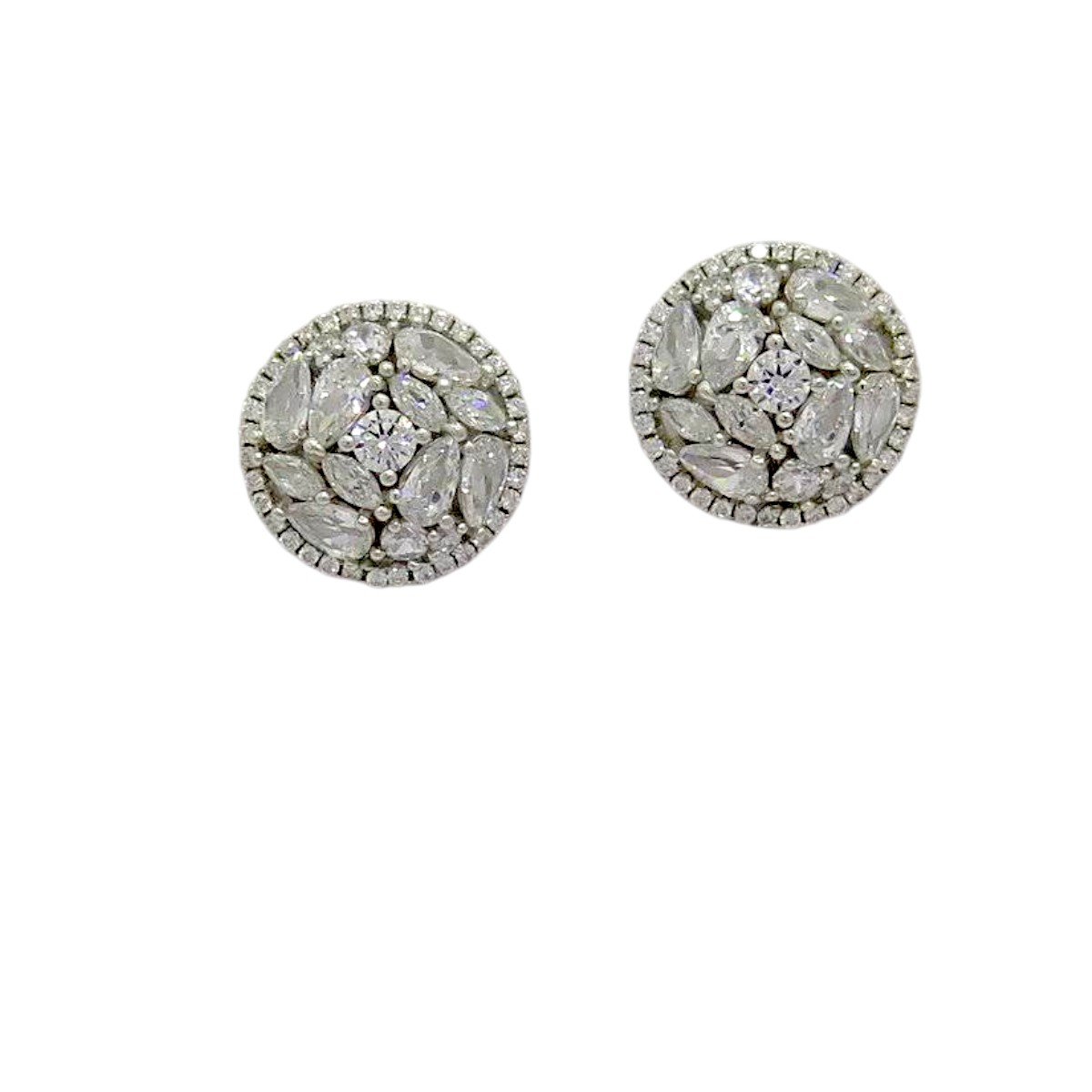 Orecchini Fantasia Contorno Donna In Argento 925 Orecchini Fantasia Contorno Donna In Argento 925