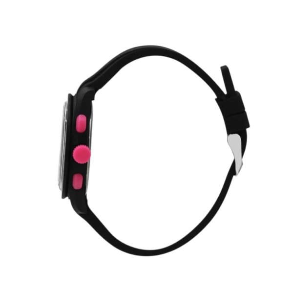 Orologio nero cronografo gomma zzero sun e moon zz9001A2