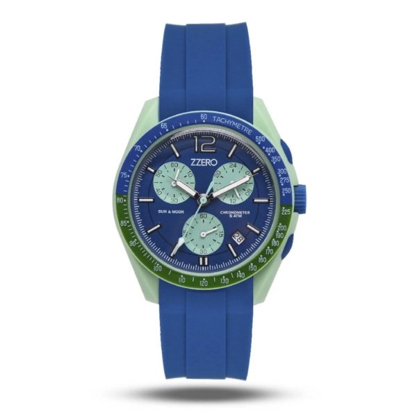 Orologio uomo cronografo zzero sun e moon zz9001D