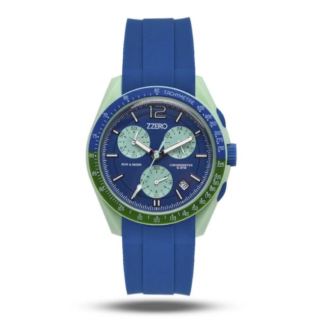 Orologio uomo cronografo zzero sun e moon zz9001D