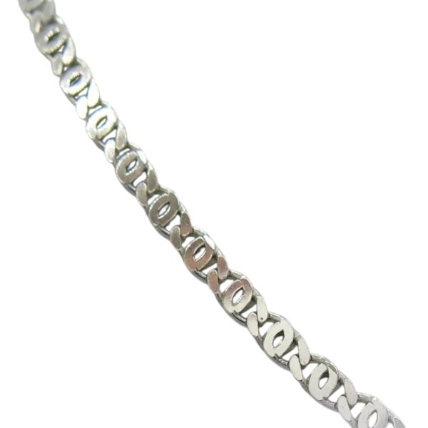 Collana uomo in argento 60 cm occhio di pernice