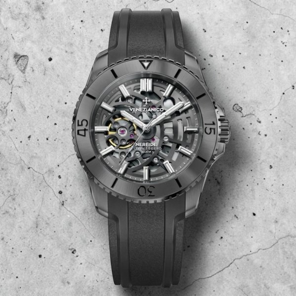 Venezianico Ultraleggero nereide Black Gunmetal Automatico 3921509