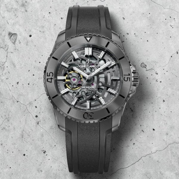 Venezianico Ultraleggero nereide Black Gunmetal Automatico 42 mm – 3921509