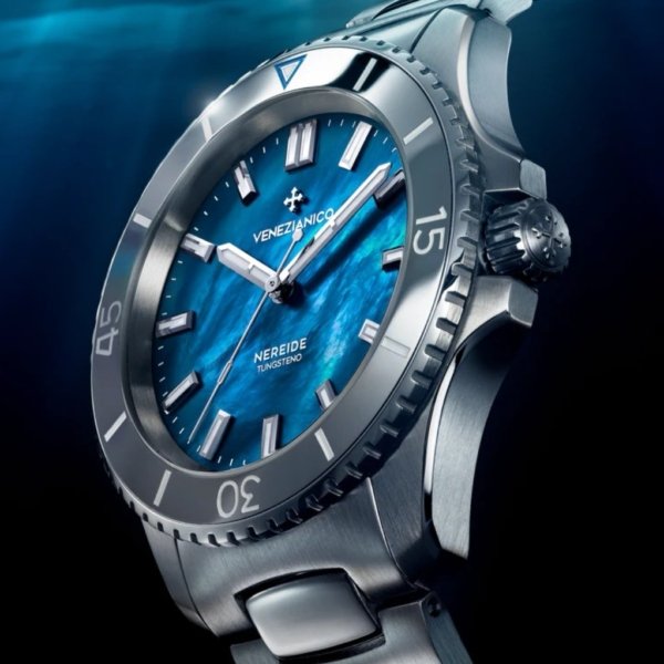 Venezianico Nereide tungsteno madreperla blu 39 - 3121541C