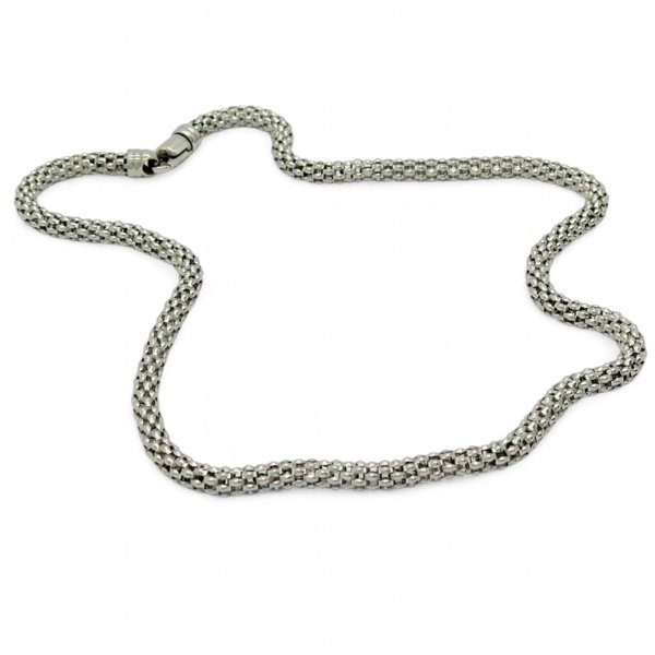 Collana chicco di riso in oro 18 ct
