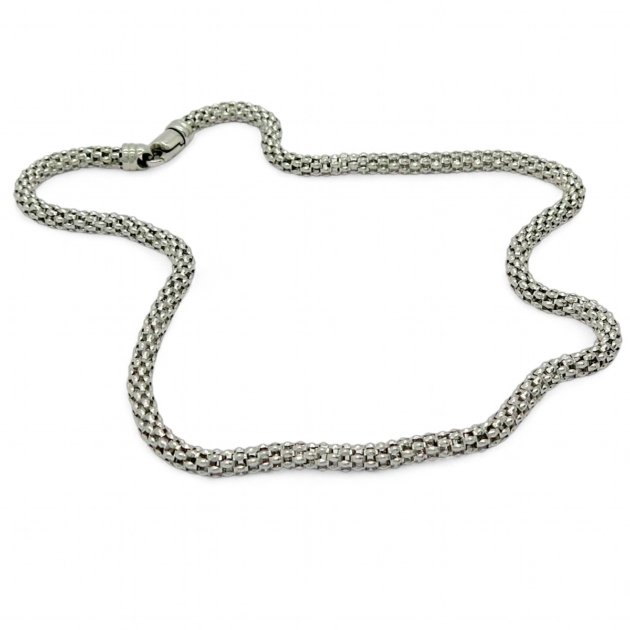 Collana chicco di riso in oro 18 ct