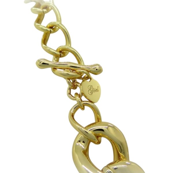 Collana donna groumette placcata oro