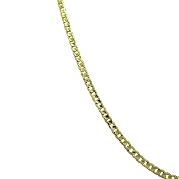 Collana groumetta uomo in oro giallo 18 ct