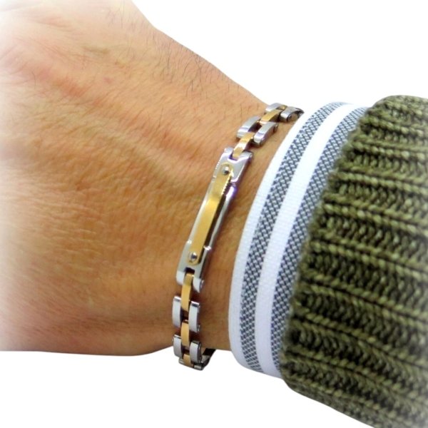 Bracciale in acciaio Sovrani Gioielli uomo