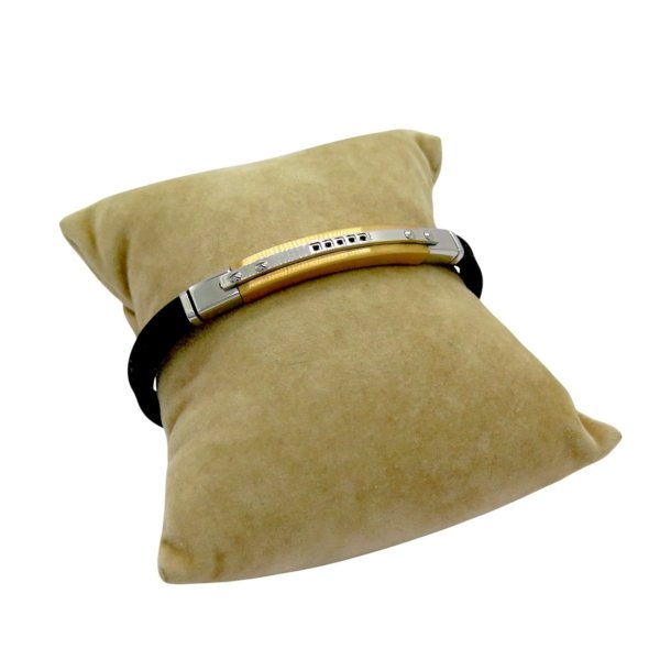 Bracciale Sovrani uomo caucciù