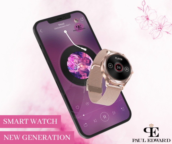 Orologio digitale smartwatch donna maglia milanese